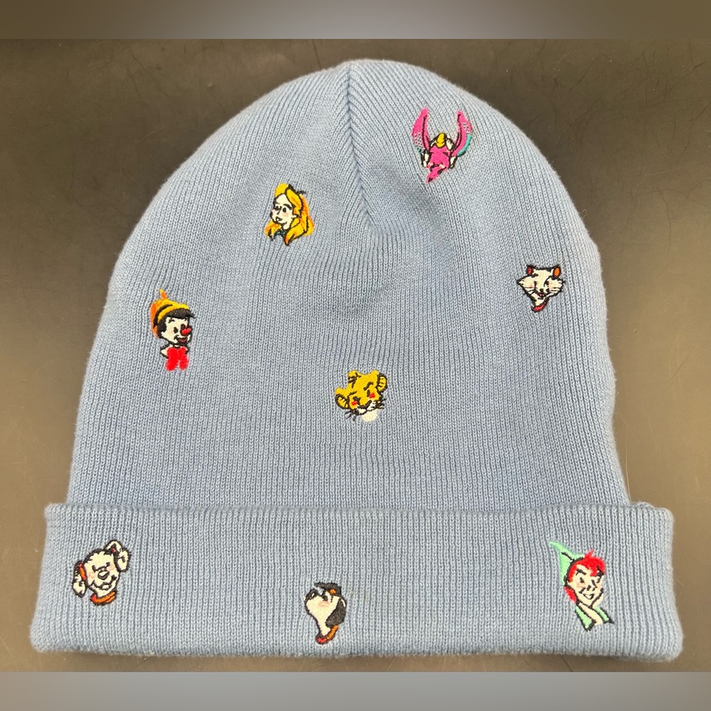 Disney‎ - Parks Embroidered Beanie with Disney Characters - Blue